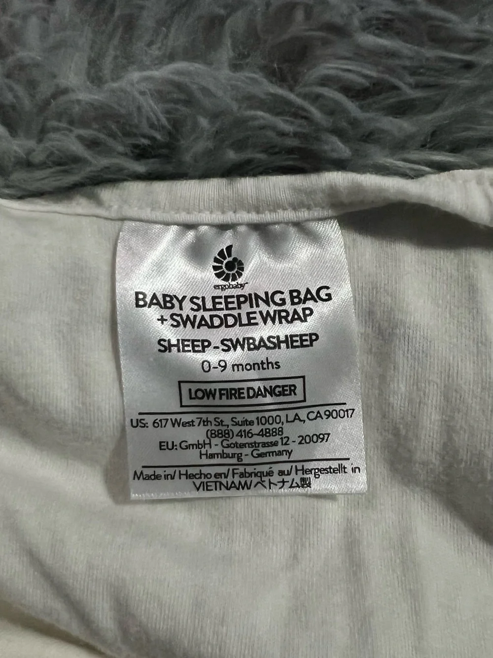 Ergobaby Baby Sleeping Bag+Swaddlewrap